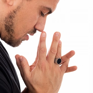 Oxzen ανδρικό δαχτυλίδι ασημένιο με μαύρο αχάτη free size