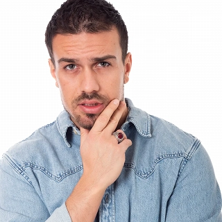 Oxzen ανδρικό δαχτυλίδι ασημένιο με κόκκινο ζιργκόν free size