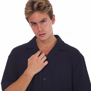 Oxzen ασημένια βέρα Unisex Anti-stress