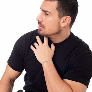 Oxzen ανδρικό βραχιόλι ασημένιο αλυσίδα 3mm