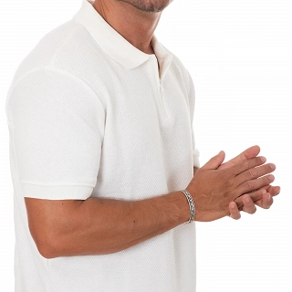 Oxzen Unisex ασημένιο βραχιόλι φαρδύ με σχέδιο