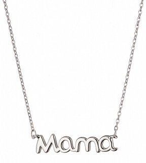 Oxzen γυναικείο κολιέ ασημένιο Mama