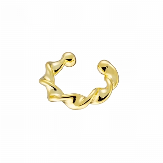 Oxzen ασημένιο σκουλαρίκι Ear Cuff