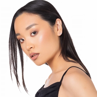 Oxzen ασημένια σκουλαρίκια καρφωτά με λευκά ζιργκόν