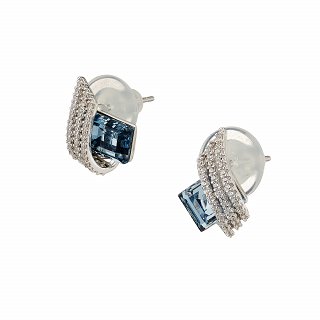 Oxzen ασημένιο σκουλαρικι σταγόνα με ζιργκόν