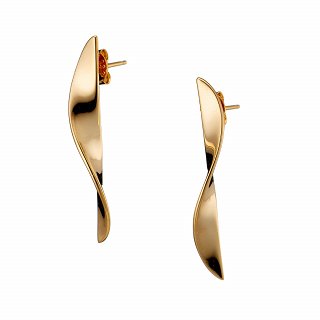 Oxzen ασημένιο σκουλαρίκι μακρύ με ιδιαίτερο σχήμα