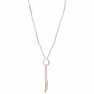 Oxzen κολιέ από ανοξείδωτο ατσάλι μακρύ