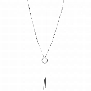 Oxzen κολιέ από ανοξείδωτο ατσάλι μακρύ