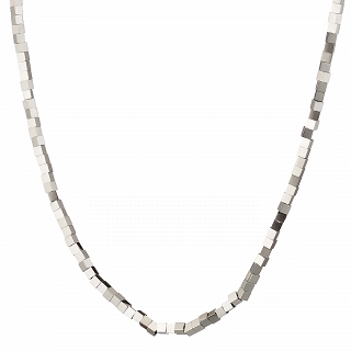 Oxzen ατσάλινο κολιέ με κύβους