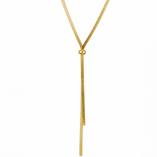 Oxzen ατσάλινο κολιέ γραβάτα