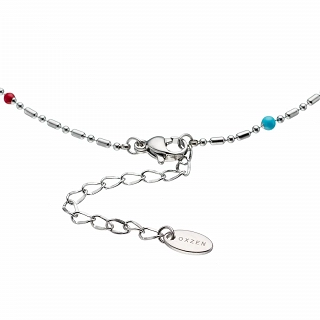 Oxzen ατσάλινο κολιέ με σκυλάκι