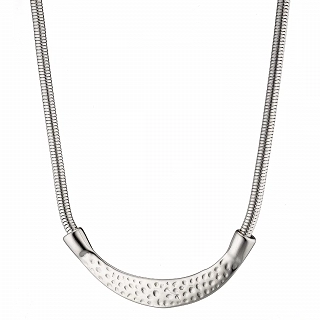 Oxzen γυναικείο κολιέ από ανοξείδωτο ατσάλι με σαγρέ στοιχείο