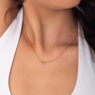 Oxzen ατσάλινο παιδικό κολιέ με ουράνιο τόξο