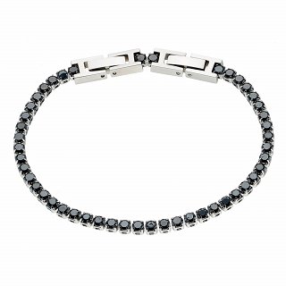 Oxzen βραχιόλι Tennis Iced Out με ζιργκόν 3mm