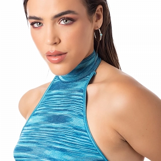 Oxzen σκουλαρίκια κρίκοι ατσάλινα 30mm με τιρκουάζ ορυκτή πέτρα