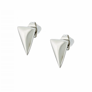 Oxzen γυναικείο σκουλαρίκι ατσάλινο με ιδιαίτερο σχήμα