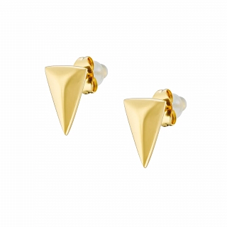 Oxzen γυναικείο σκουλαρίκι ατσάλινο με ιδιαίτερο σχήμα