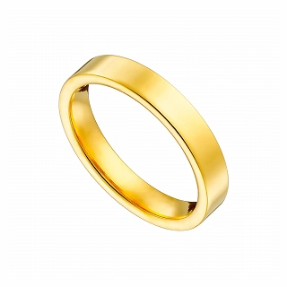 Oxzen ατσάλινη βέρα Unisex τετράγωνη ιδανική και για χάραξη