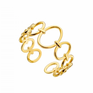 Oxzen γυναικείο δαχτυλίδι από ανοξείδωτο ατσάλι free size