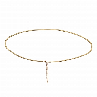 Oxzen αλυσίδα μέσης ατσάλινη Snake