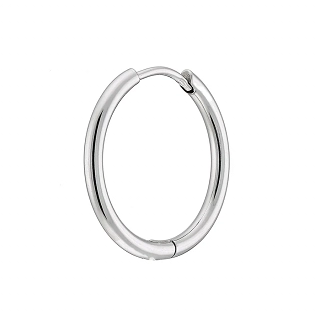 Σκουλαρίκι ανδρικό από ανοξείδωτο ατσάλι κρικάκι (2.5 x 18)mm