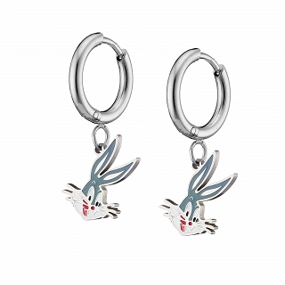 Παιδικό σκουλαρίκι από ανοξείδωτο ατσάλι κρικάκι Bugs Bunny