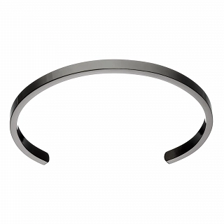 Oxzen λεπτό ανδρικό βραχιόλι 4mm χειροπέδα