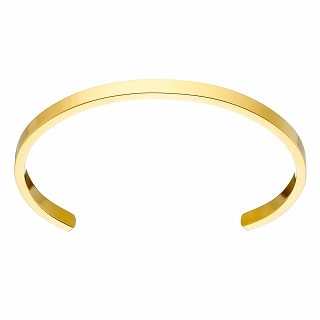 Oxzen λεπτό ανδρικό βραχιόλι 4mm χειροπέδα