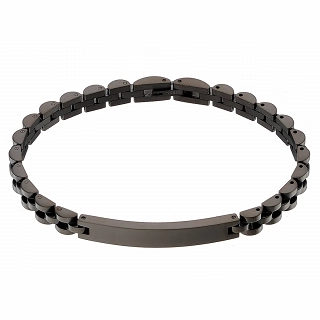Oxzen ανδρικό βραχιόλι ατσάλινο, ταυτότητα 6mm