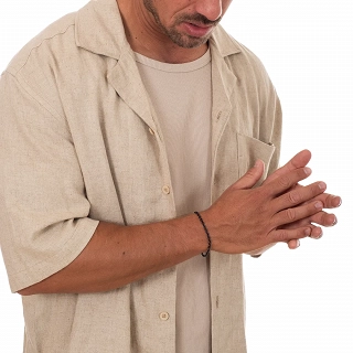 Oxzen ανδρικό βραχιόλι ατσάλινο