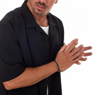 Oxzen ατσάλινο ανδρικό βραχιόλι ταυτότητα