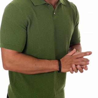 Oxzen ατσάλινο ανδρικό βραχιόλι με δέρμα