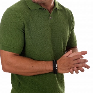 Oxzen ανδρικό βραχιόλι ατσάλινο με δέρμα, τέσσερις σειρές