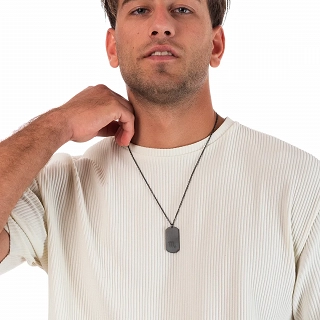 Oxzen κολιέ Unisex Zodiac ατσάλινο ματ ζώδιο Σκορπιός (Scorpio)