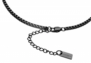 Oxzen ανδρική αλυσίδα λαιμού από ανοξείδωτο ατσάλι Box chain 2.5 mm