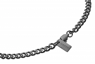 Oxzen ανδρική αλυσίδα λαιμού από ανοξείδωτο ατσάλι Gourmet chain 4 mm