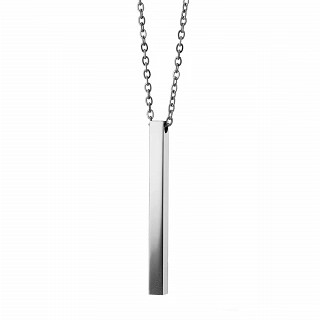 Oxzen ανδρικό κολιέ από ανοξείδωτο ατσάλι