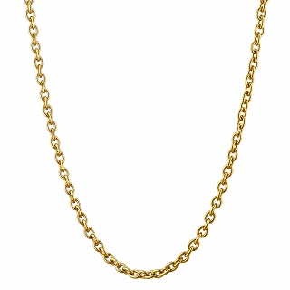 Oxzen ανδρική αλυσίδα ατσάλινη 4mm