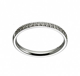 Δαχτυλίδι ατσάλινο με πέτρες ζιργκόν