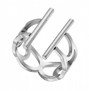 Δαχτυλίδι από ανοξείδωτο ατσάλι μακρύ