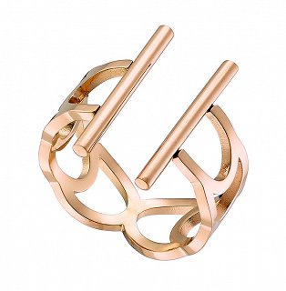 Δαχτυλίδι από ανοξείδωτο ατσάλι μακρύ