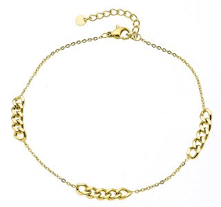 Αλυσίδα ποδιού από ανοξείδωτο ατσάλι