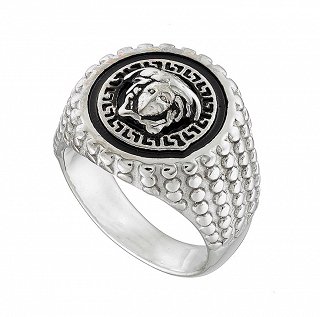 Δαχτυλίδι από ανοξείδωτο ατσάλι, ανδρικό