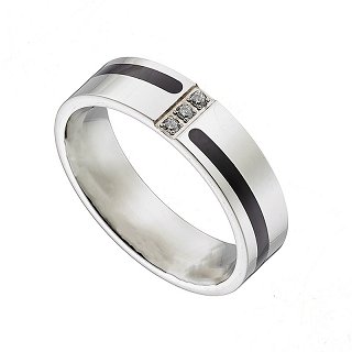 Δαχτυλίδι από ανοξείδωτο ατσάλι ανδρική βέρα