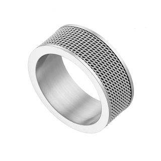 Δαχτυλίδι βέρα ανδρική από ανοξείδωτο ατσάλι