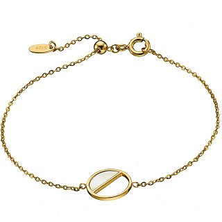 Oxzen βραχιόλι ασημένιο με φίλντισι