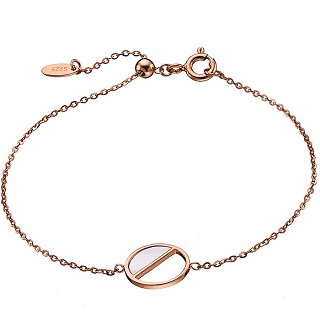 Oxzen βραχιόλι ασημένιο με φίλντισι