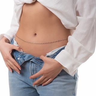 Oxzen αλυσίδα μέσης ατσάλινη