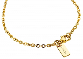 Oxzen κολιέ Unisex Zodiac ατσάλινο ματ ζώδιο Ταύρος (Taurus)