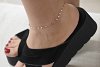 Aλυσίδα ποδιού ατσάλινη απλή